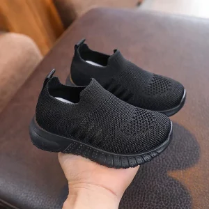 Kids Casual Shoes, Breathable Girls-Boys Slip-ons