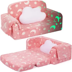Couch for Toddlers with Glow in The Dark Feature